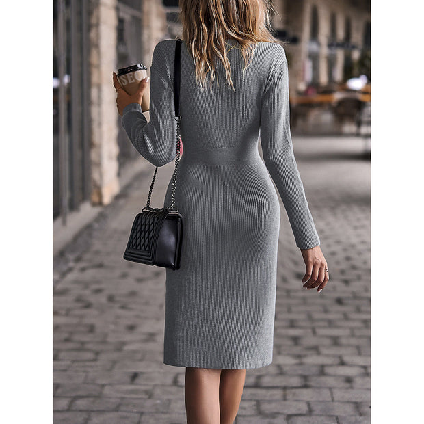 slim fit sweater dress Elegant for Women – VidaXplora _tab1_about-black-halo and dress it up Shop our stunning black Length:75 cm 4-5 Lace up eyes
